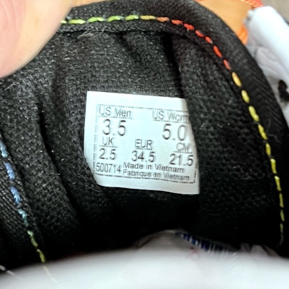 *Vans | Old Skool Unisex Stacked Rainbow Platform Size 5 - Picture 10 of 15